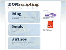 Tablet Screenshot of domscripting.com